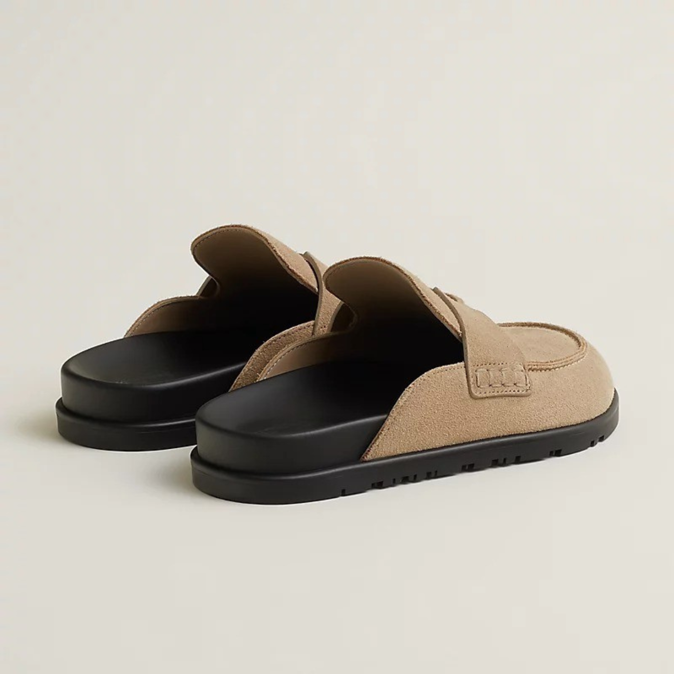 Mules "Sienne" — Daim Velours & Semelle Confort