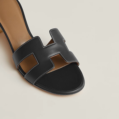 Mules à Talon "Élégance"