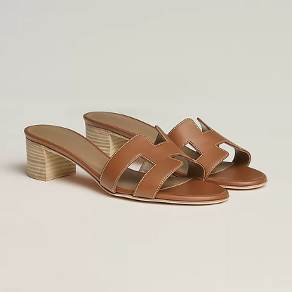 Mules à Talon "Élégance"