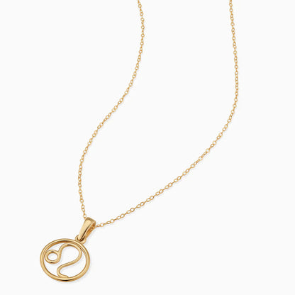 Rosalyette | Collana con Segno Zodiacale in Oro 18k