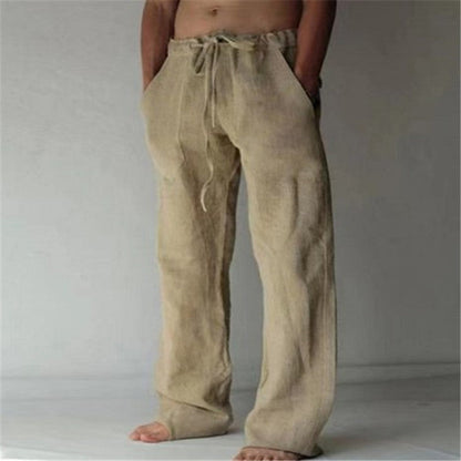 TOMMASO | PANTALONE IN LINO LEGGERO