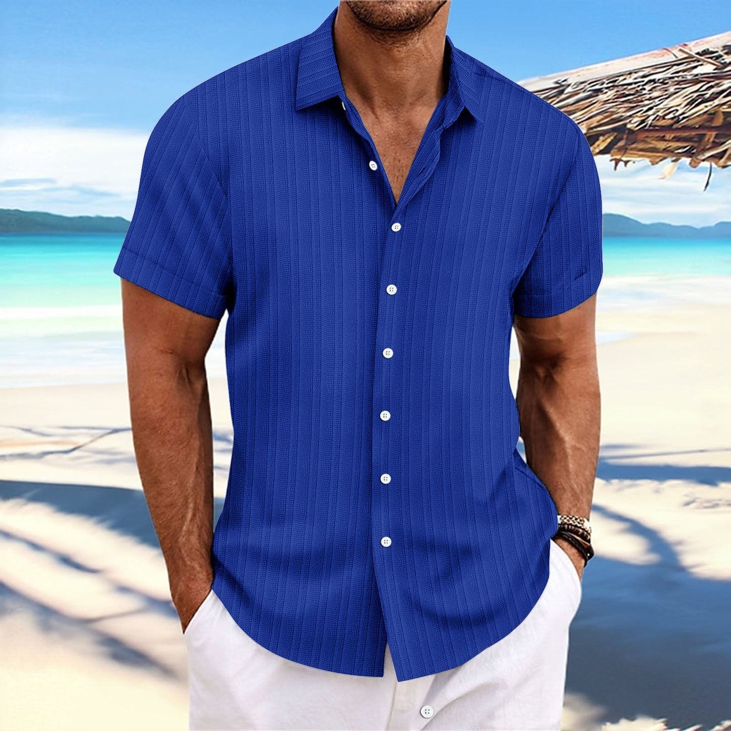 TEODORO | CAMICIA CASUAL LEGGERA