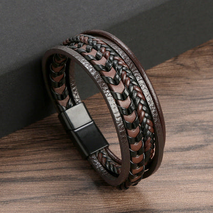 LUXSSE | BRACELET HOMME EN CUIR DE LUXE