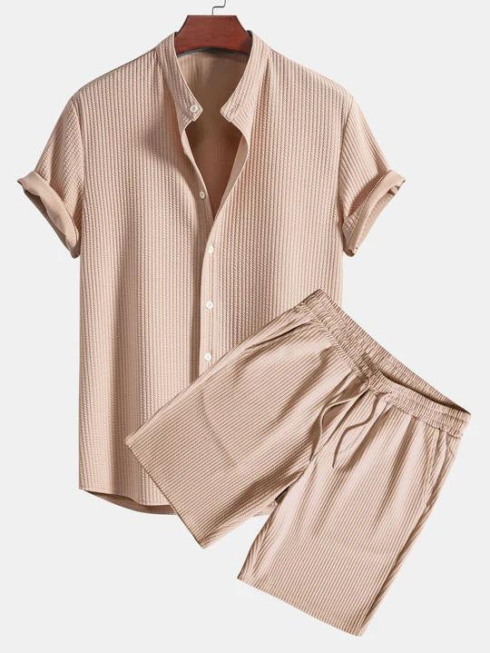 BIANCHI | SET CON MANICHE CORTE