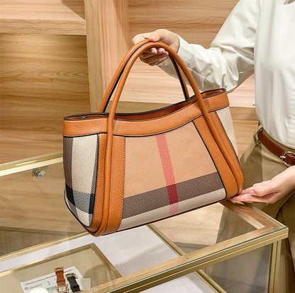 Sac Amélie — Le Tote Signature en Toile & Cuir
