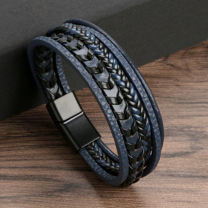 LUXSSE | BRACELET HOMME EN CUIR DE LUXE