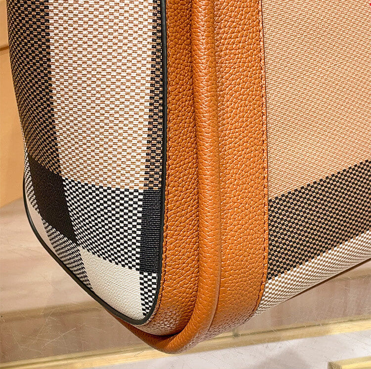 Sac Amélie — Le Tote Signature en Toile & Cuir