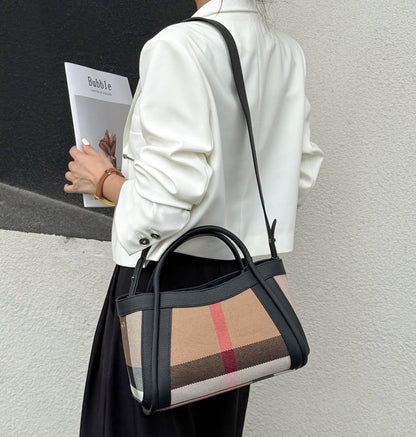 Sac Amélie — Le Tote Signature en Toile & Cuir