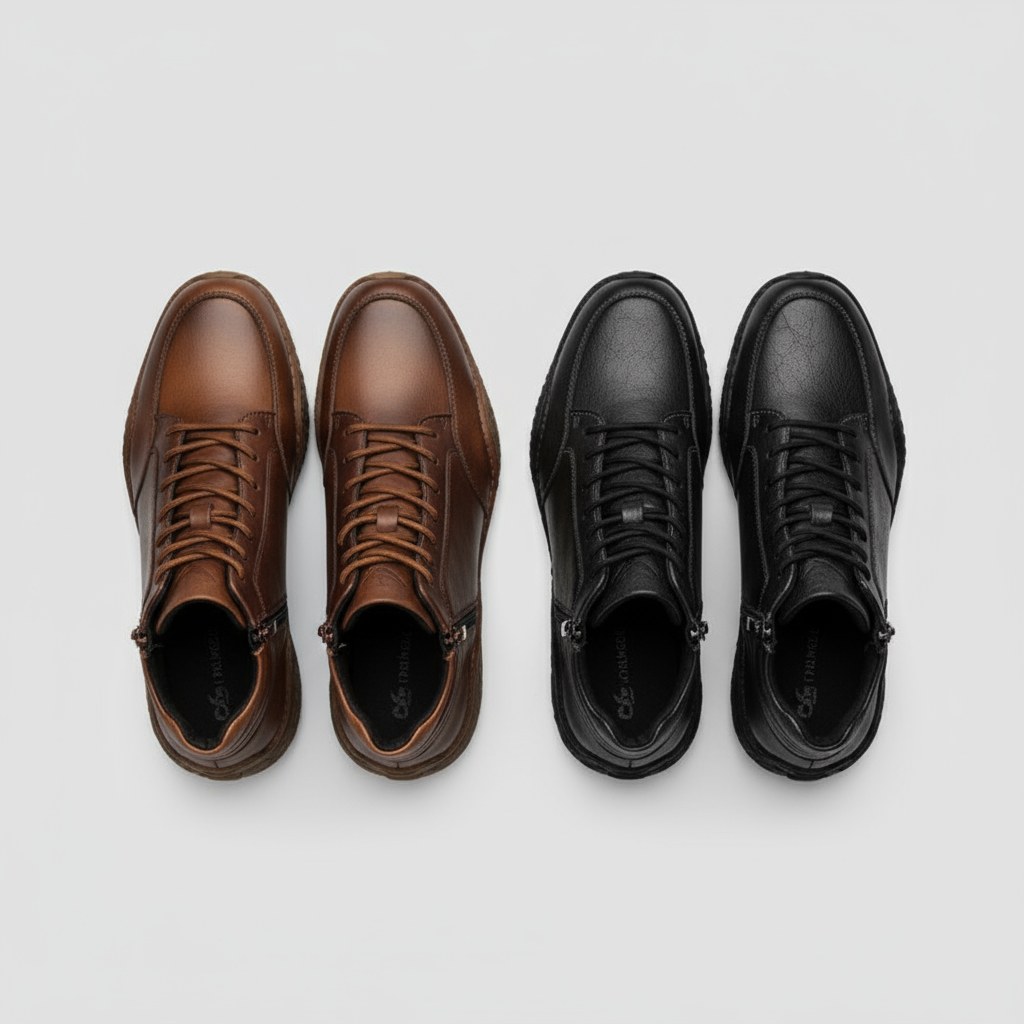 LUXSSE | BOTTES EN CUIR ROBUSTES POUR HOMMES