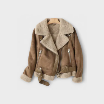 Giacca Aviator Aurora Shearling