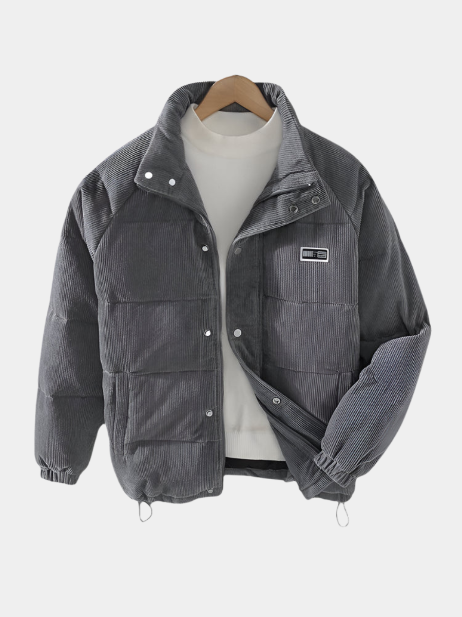 GIACCA IN VELLUTO A RIGHE