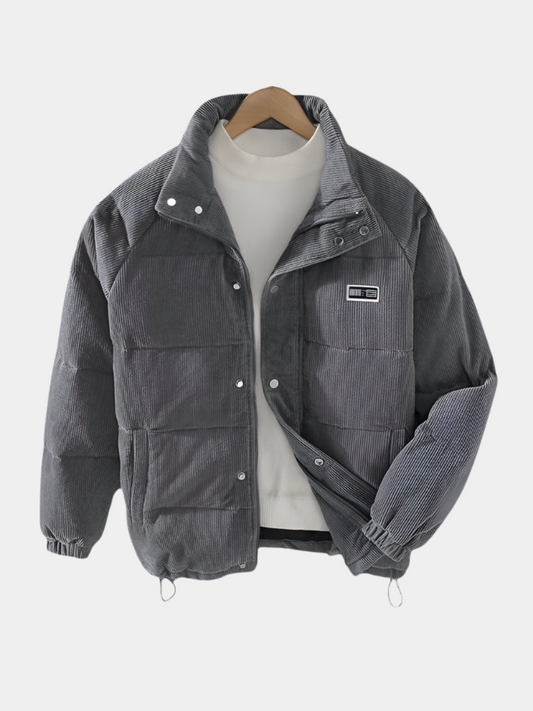 GIACCA IN VELLUTO A RIGHE