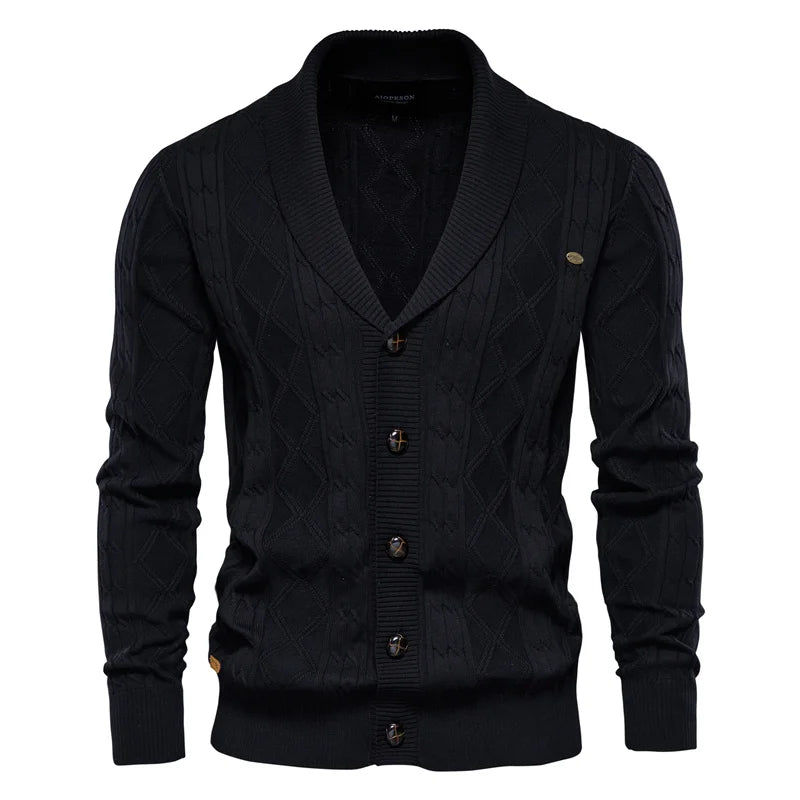 ROSSI ROMA™ | CARDIGAN DA UOMO CON BOTTONI