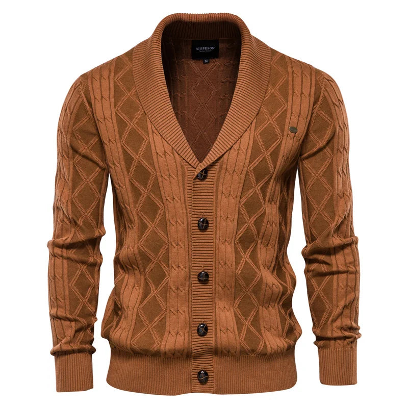 ROSSI ROMA™ | CARDIGAN DA UOMO CON BOTTONI