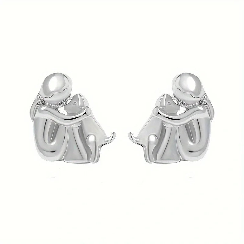 Lisa™ - Boucles d'Oreilles Charm Chien