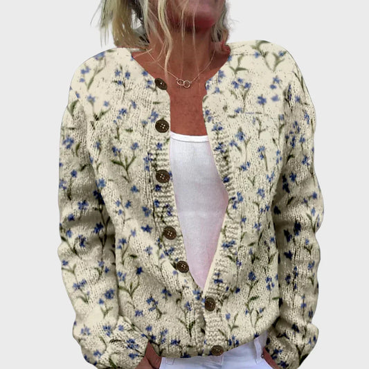 Gilettino Elegante in Maglia con Motivo