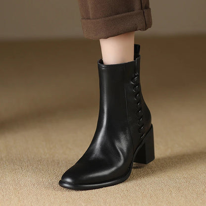 Janina | Bottines Femme en Cuir Fait Main