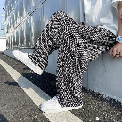 The NeoWave Patterned Wide-Leg Pants