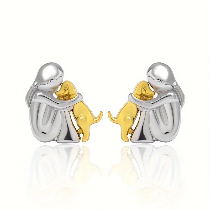 Lisa™ - Boucles d'Oreilles Charm Chien