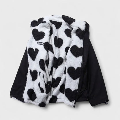 Katharina - Giacca reversibile a cuore