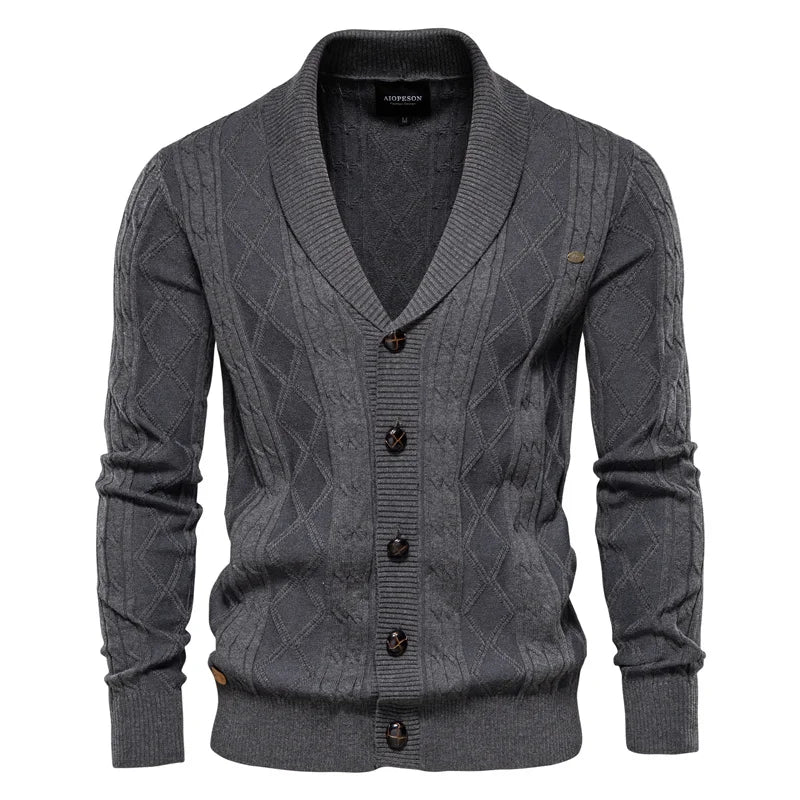 ROSSI ROMA™ | CARDIGAN DA UOMO CON BOTTONI