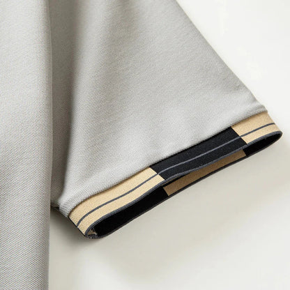 ROSSI ROMA™ | POLO CON FINITURE A CONTRASTO