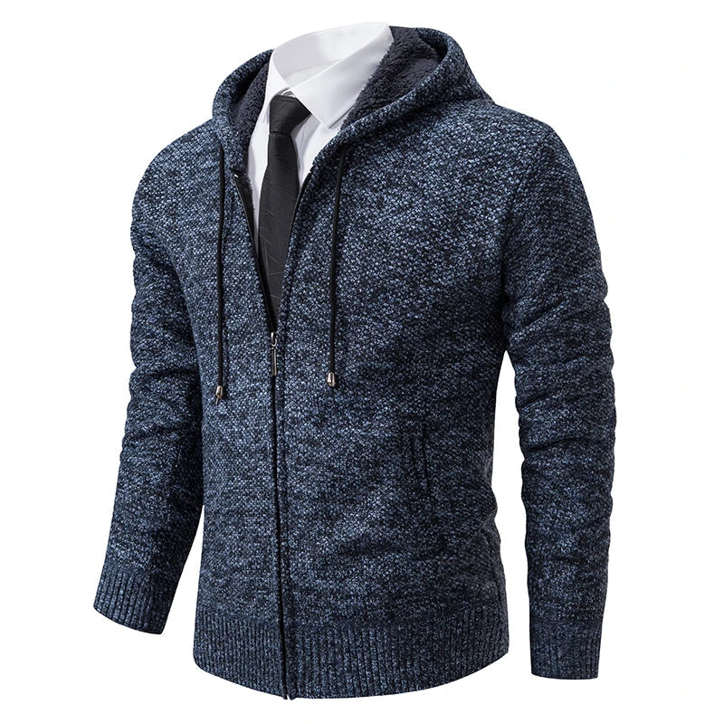 LUXSSE | CARDIGAN AVEC ZIP EN POLAIRE