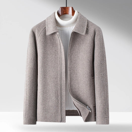 Men’s Wool-Blend Zip-Up Jacket