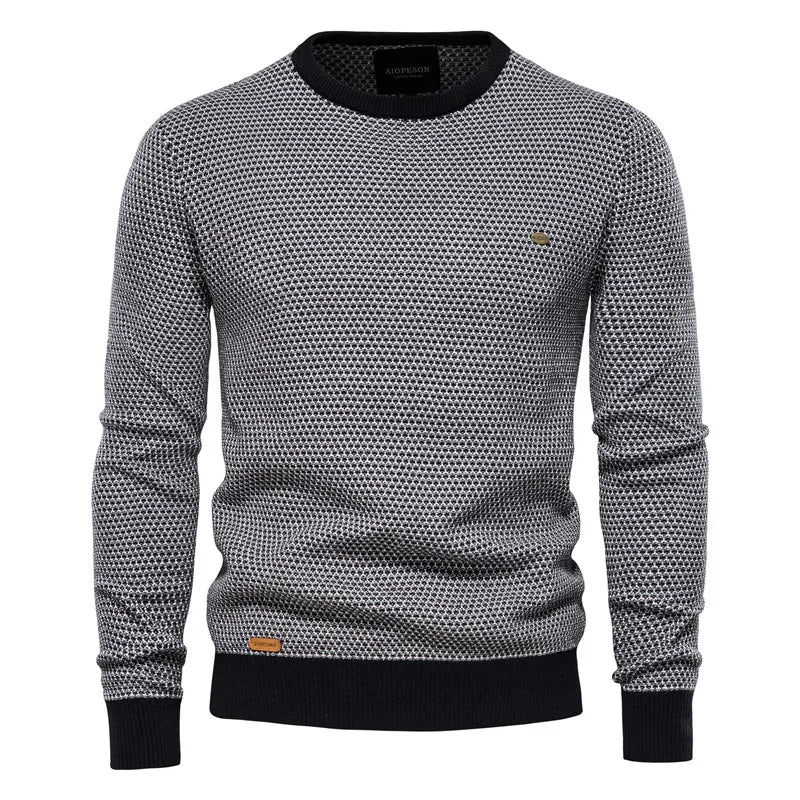 ROSSI ROMA™ | MAGLIONE TARTAN DA UOMO