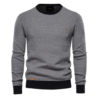 ROSSI ROMA™ | MAGLIONE TARTAN DA UOMO