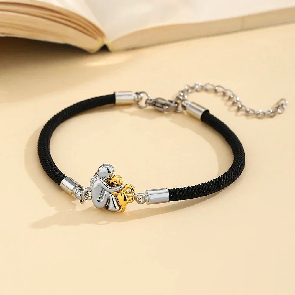 Katy™ - Bracelet Cordon avec Charm Chien