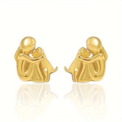 Lisa™ - Boucles d'Oreilles Charm Chien