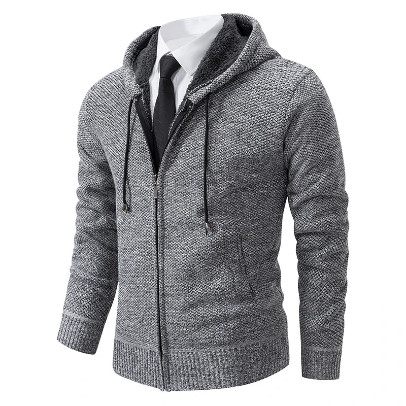 LUXSSE | CARDIGAN AVEC ZIP EN POLAIRE