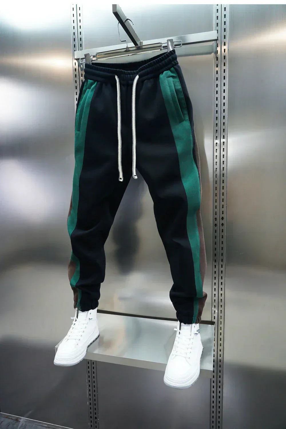 Laurent™ | Pantalon Ajusté à Bandes Contrastées