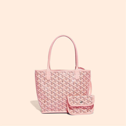 Mini Sac Tote GYR-D — L'Iconique Réversible