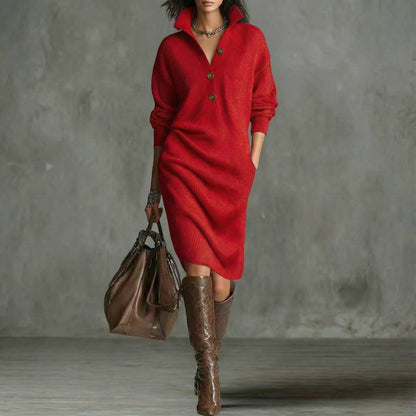 CARMEN™ | Robe en maille chaude et élégante