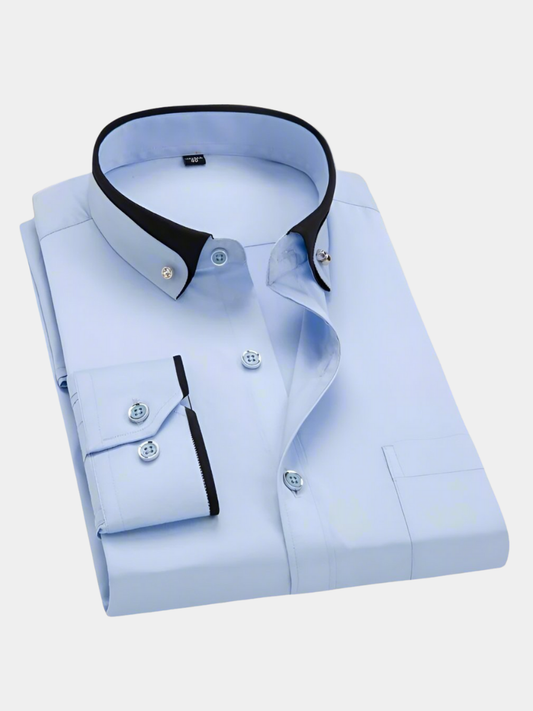 LUXSSE | CHEMISE CLASSIQUE HOMME À MANCHES LONGUES