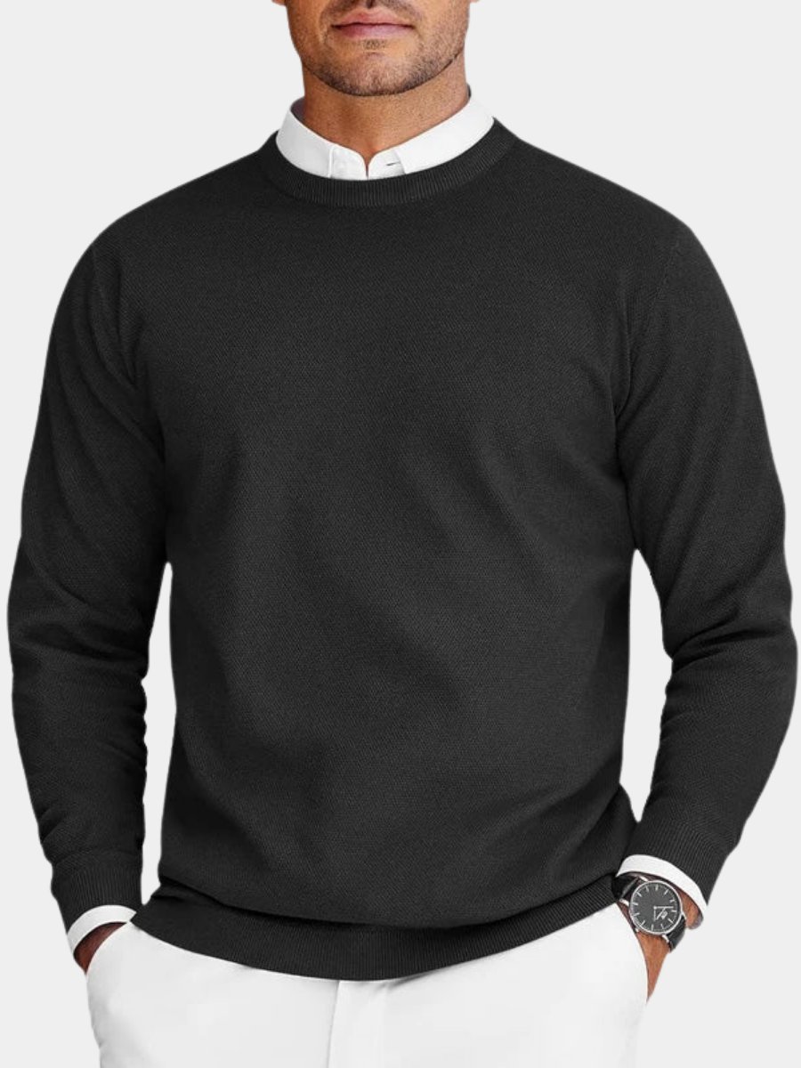 LUXSSE| PULL COL ROND POUR HOMMES