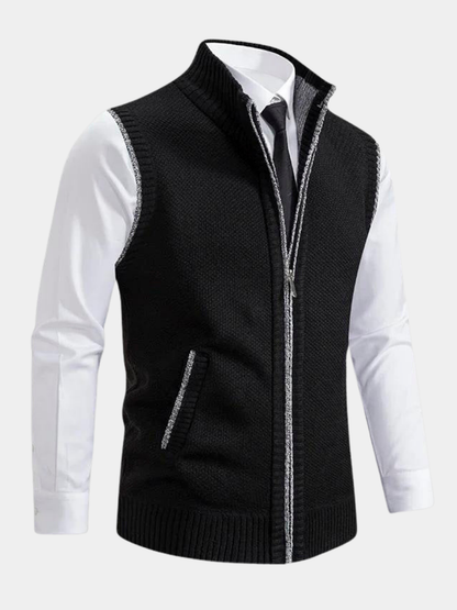 LUXSSE | GILET CASUAL IN LANA