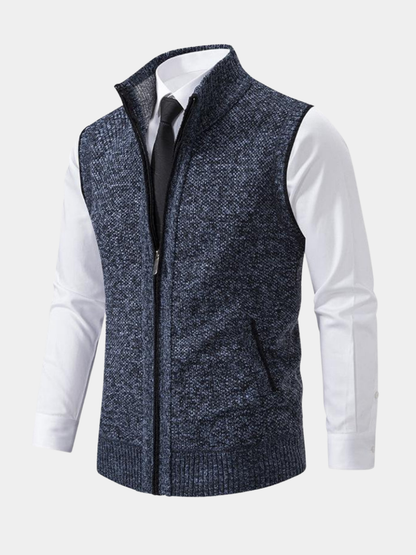 LUXSSE | GILET IN MAGLIA CLASSICO