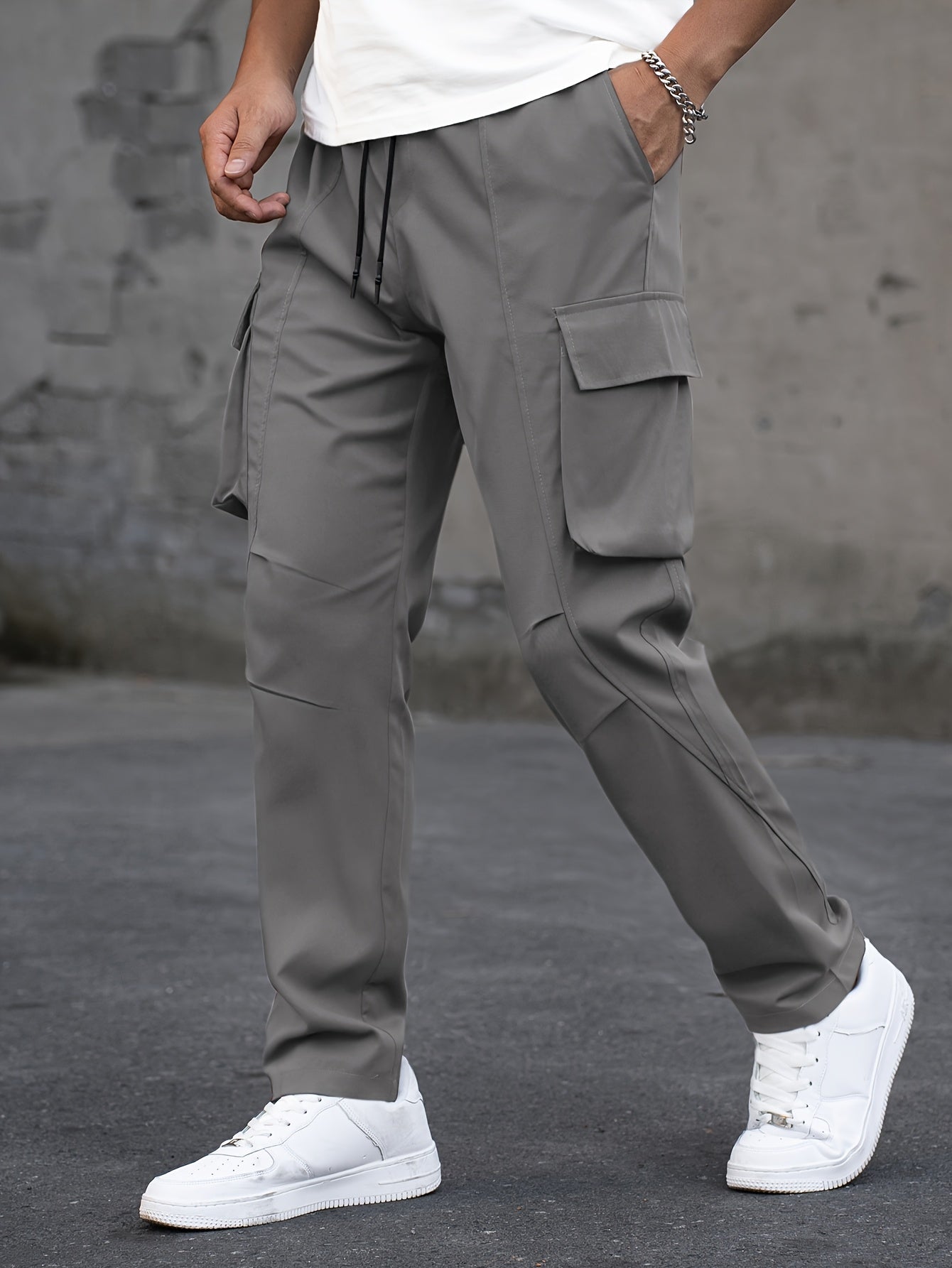 GIORGIO | PANTALONI CARGO MODERNI CON TASCHE