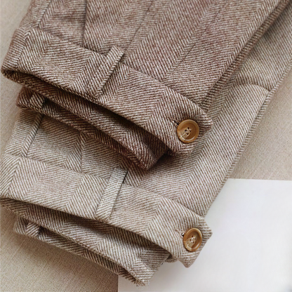 LUCA | PANTALONI IN TESSUTO DI LUSSO