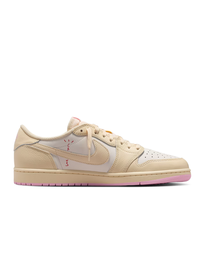 AJ1 Low x TS – Muslin & Shy Pink / Shy Pink & Tropical Pink