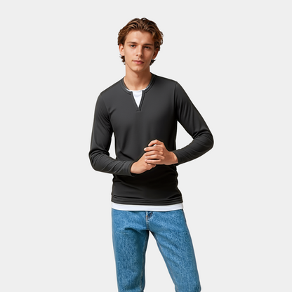 ANGELO | CAMICIA A MANICHE LUNGHE