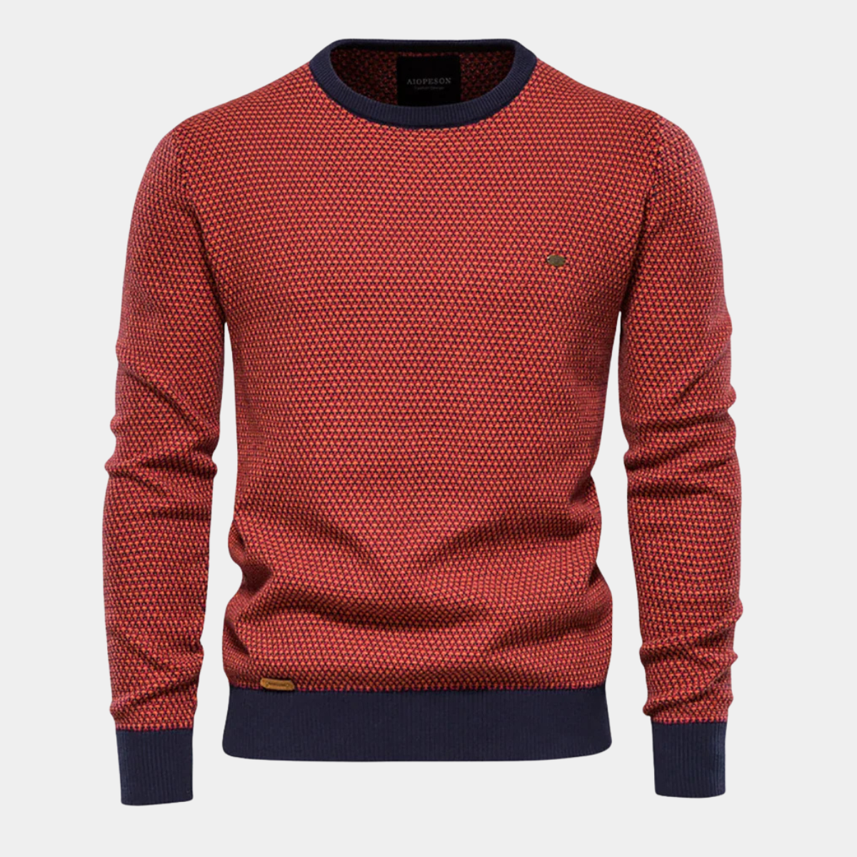 ROSSI ROMA™ | MAGLIONE TARTAN DA UOMO