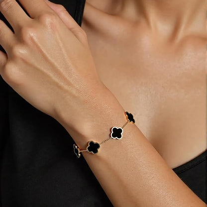Bracelet "Trèfle Royal"
