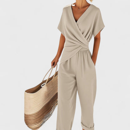 Celira - Tuta estiva con look a portafoglio