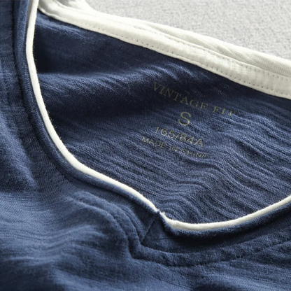 KAIDO | CAMICIA IN COTONE A MANICHE LUNGHE