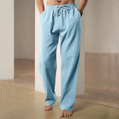 LUXSSE | PANTALONI IN LINO IBIZA