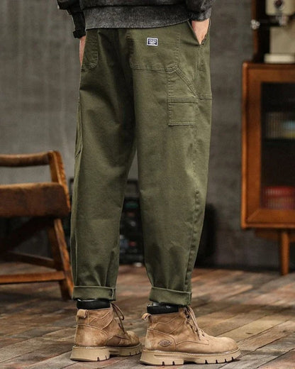 ROSSI ROMA | PANTALONI CARGO CLASSICI